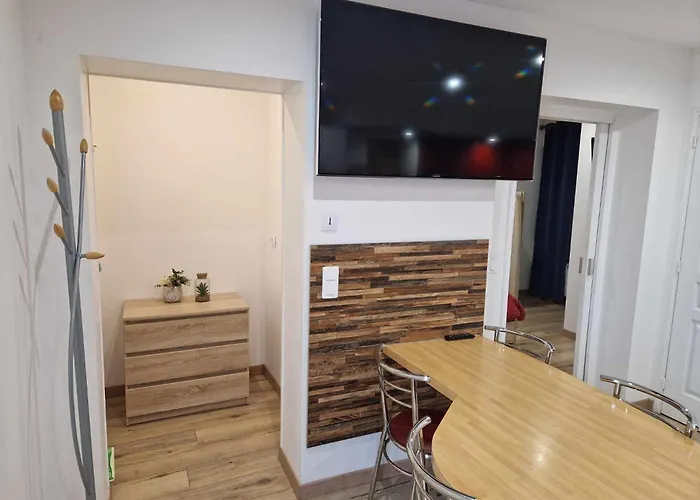 02 - Tres Joli 2 Pieces Avec 3 Lits Pouvant Accueillir Jusqu\'A 5 Personnes, Situe Au Rdc Avec Entree Independante, Une Place De Parking Reservee Devant L\'Entree Et Terrasse Sur L\'Arriere Donnant Sur Parc Arbore, Tout Le Linge De Maison Est Fourni